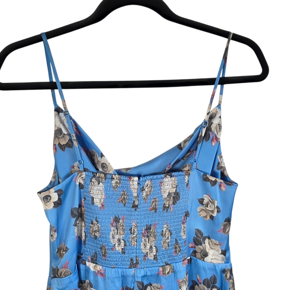 Sunday Best Spencer Dress Cowl Neck Mini Slip Floral Sz Medium - Picture 6 of 13